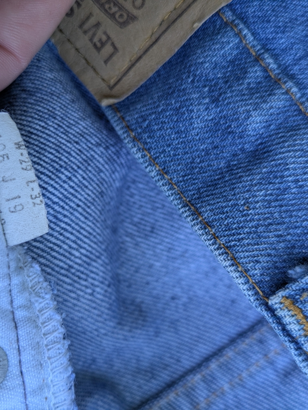 Vintage Orange Tab Levi's 517 Boot cut Jeans - Picture 6 of 8